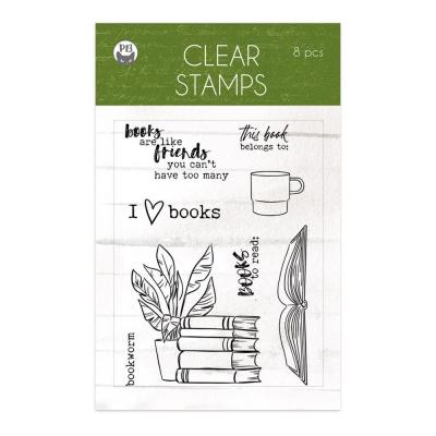Piatek13 The Garden Of Books Clear Stamps - The Garden Of Books